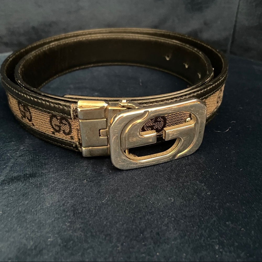 Gucci reversible vintage belt